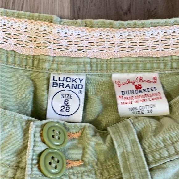 Lucky Brand Dungarees Capris - Picture 5 of 9